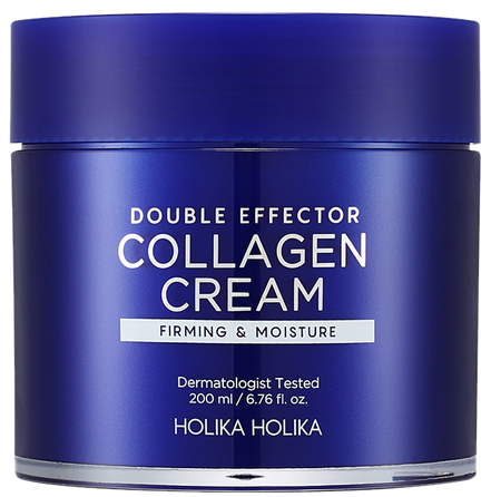 HOLIKA HOLIKA Double Effector Collagen veido kremas, 200 ml