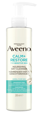 AVEENO Calm+Restore Nourishing Oat prausiklis, 200 ml