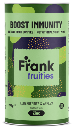 FRANK FRUITIES Boost Immunity imunitetui guminukai, 80 vnt.