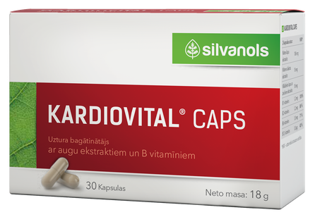KARDIOVITAL kapsulės, 30 vnt.