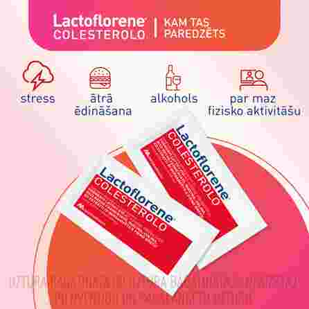 LACTOFLORENE Colesterolo milteliai geriamajam tirpalui, 20 vnt.