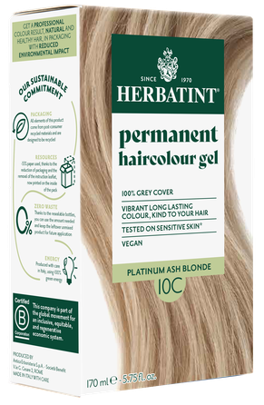HERBATINT 10C Swedish Blonde plaukų dažai, 170 ml