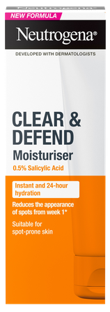 NEUTROGENA Clear&Defend Oil-free veido kremas, 50 ml