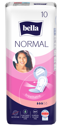 BELLA Normal higieniniai paketai, 10 vnt.