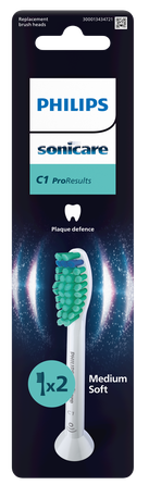 PHILIPS Sonicare ProResults HX6012/87 elektrinių dantų šepetėlių galvutės, 2 vnt.