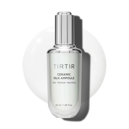 TIRTIR Ceramic Milk Ampoule, maitinantis ir drėkinantis serumas, 40 ml