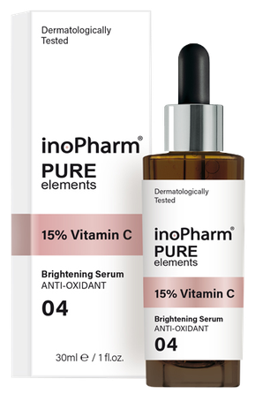 INOPHARM 15% Vitamin C serumas, 30 ml