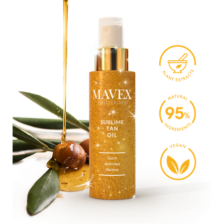 MAVEX Sublime Tan kūno aliejus, 100 ml