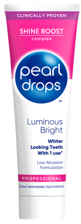PEARL DROPS Luminous Bright dantų pasta, 75 ml
