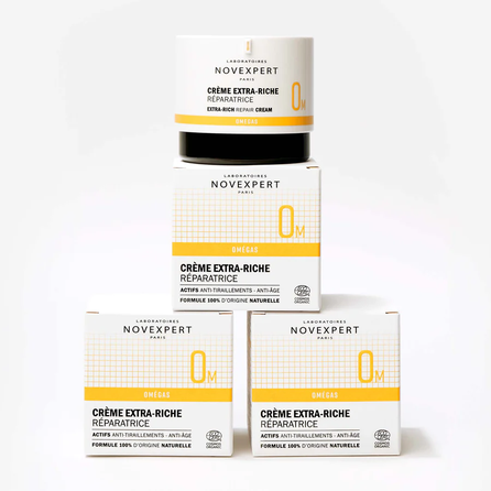NOVEXPERT  Omega Extra Rich Repair acid veido kremas, 40 ml