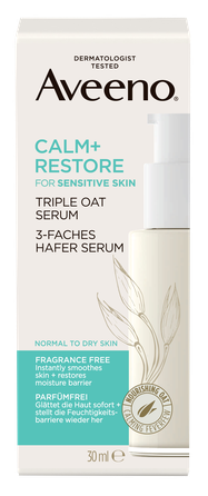 AVEENO Triple Oat Calm+Restore serumas, 30 ml