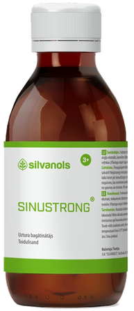 SINUSTRONG viršutiniams kvėpavimo takams balzamas, 150 ml