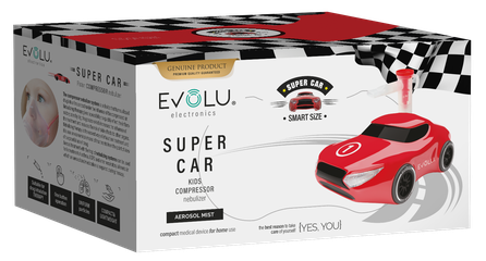 EVOLU  Super Car inhaliatorius, 1 vnt.