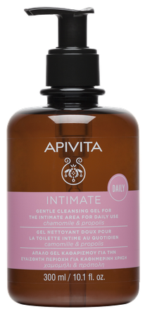 APIVITA  Intimate Area for Daily Use intymios higienos prausiklis, 300 ml