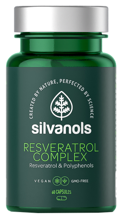 SILVANOLS Resveratrol Complex  kapsulės, 60 vnt.