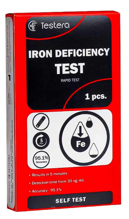TESTERA  Ferritin testas, 1 vnt.