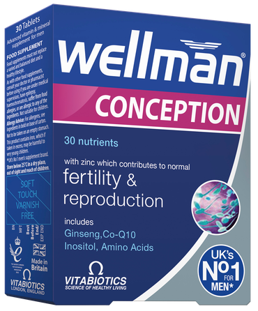 WELLMAN   Conception tabletės, 30 vnt.