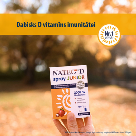 NATEO D Junior SV 2000 Gel purškalas, 27 ml