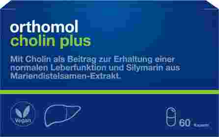 ORTHOMOL Cholin Plus kapsulės, 60 vnt.
