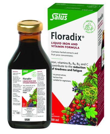 FLORADIX  skysta geležies ir vitaminų formulė, skystis, 250 ml