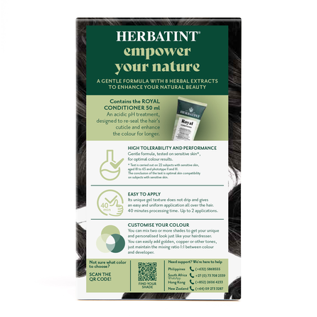 HERBATINT 2N Brown plaukų dažai, 170 ml