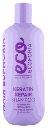 ECOFORIA Hair Euphoria Keratin Repair šampūnas, 400 ml