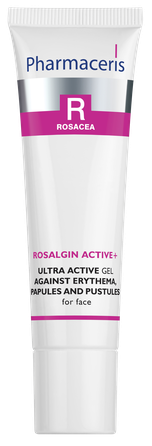 PHARMACERIS R Rosalgin Active+ facial gelis, 30 ml