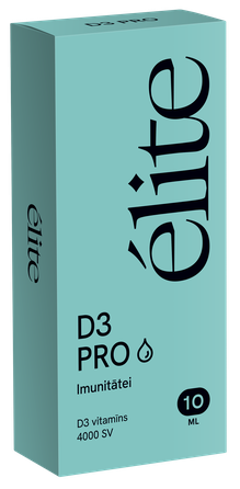 ELITE D3 Pro 4000 TV  lašai, 10 ml