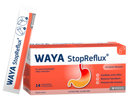 WAYA StopReflux paketėliai, 14 vnt.