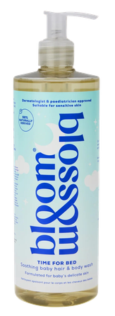 BLOOM & BLOSSOM Time for Bed Baby šampūnas ir kūno prausiklis, 500 ml