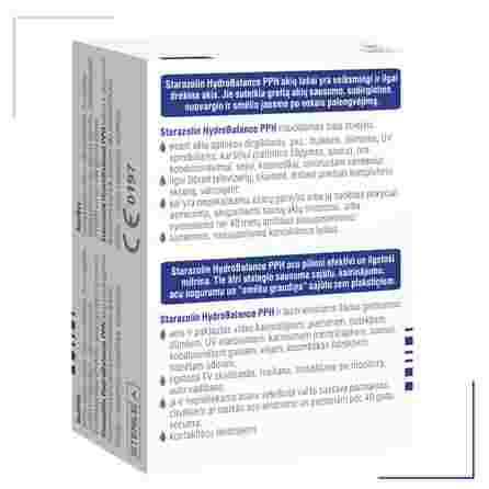 STARAZOLIN   HydroBalance, sausoms ir pavargusioms akims akių lašai, 2 vnt.