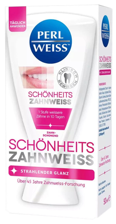 PERLWEISS Whitening dantų pasta, 50 ml