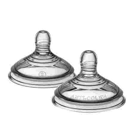 TOMMEE TIPPEE žindukai vidutinės srovės ANTI-COLIC čiulptukas, 2 vnt.