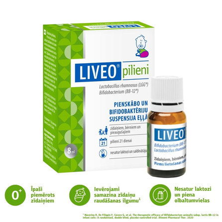 LIVEO  lašai, 8 ml