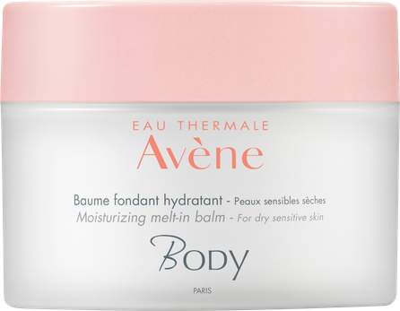 AVENE Body Moisturising Melt-In Balm kūno kremas, 250 ml