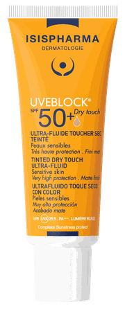 ISISPHARMA SPF 50 Dry Touch  apsauginis kremas nuo saulės, 40 ml