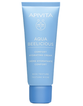 APIVITA Aqua Beelicious Comfort Hydrating Rich Texture kremas, 40 ml