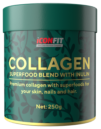 ICONFIT Collagen Superfoods - Gooseberry Blackcurrant mišinys, 250 g