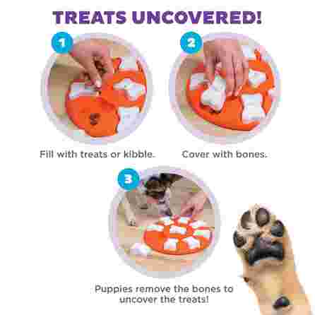 OUTWARD HOUND Dog Smart, oranžinis žaislas, 1 vnt.