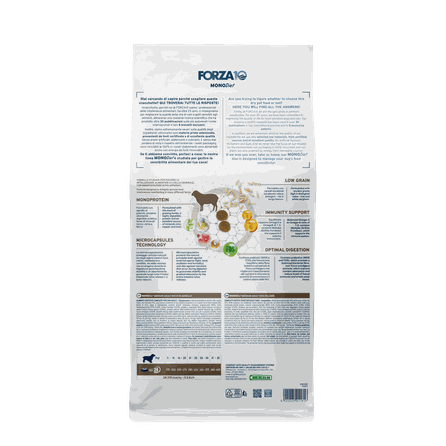 FORZA10 MonoDiet Medium Adult su ėriena, šunims sausas pašaras, 12 kg