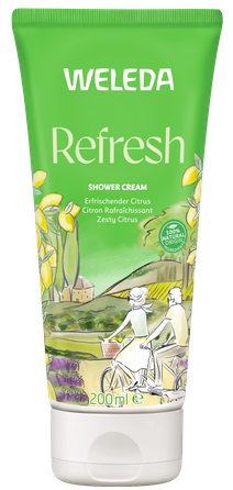 WELEDA Refresh dušo kremas, 200 ml