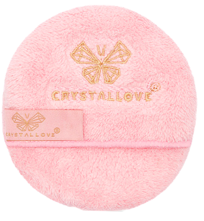 CRYSTALLOVE Reusable makiažo kempinėlė, 1 vnt.