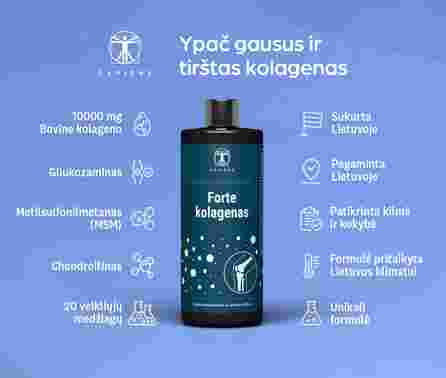 SAPIENS Forte Kolagenas skystis, 500 ml