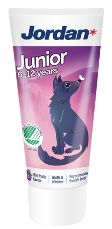JORDAN Junior (6-12)  dantų pasta, 50 ml