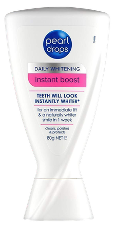 PEARL DROPS Instant Boost balinanti dantų pasta, 50 ml