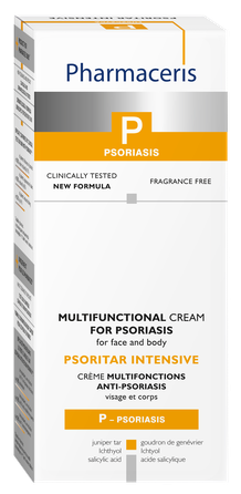 PHARMACERIS P Psoriasis Psoritar Intensive for Psoriasis Multifunctional kremas, 50 ml