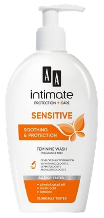 AA INTIMATE prausiklis intymiai zonai, 300 ml