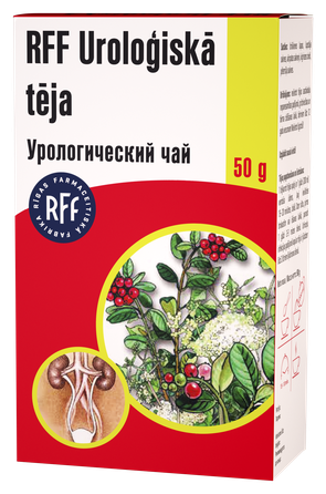 RFF šlapimo takų funkcijai biri arbata, 50 g