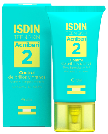 ISDIN Acniben Shine&Pimple veido kremas, 40 ml