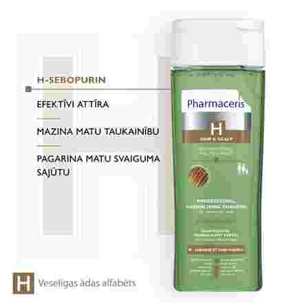 PHARMACERIS H-SEBOPURIN šampūnas, 250 ml